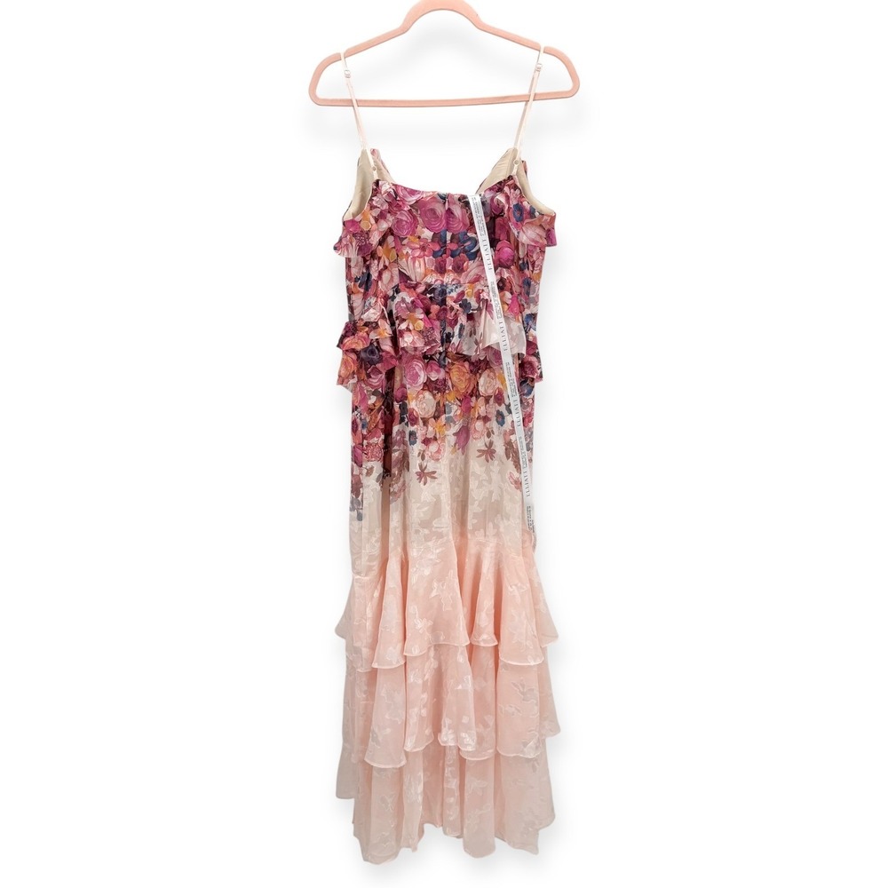 NWT Elliatt Perla Floral Tiered Maxi Dress in Floral Multi -‎ Size Medium - Picture 12 of 14